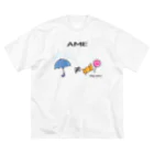 Draw freelyのAME ビッグシルエットTシャツ