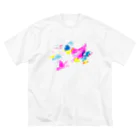 ふちこのcolorful ビッグシルエットTシャツ