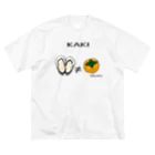 Draw freelyのKAKI ビッグシルエットTシャツ