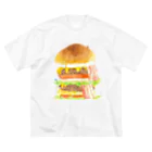 isshiki mayumiのハンバーガー登山Tシャツ Big T-Shirt