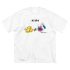 Draw freelyのKIN Big T-Shirt