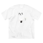 モナミモザの青い目の長毛猫 Big T-Shirt