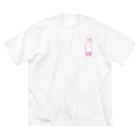 USAGI DESIGN -emi-のUSAGI kawaii ビッグシルエットTシャツ