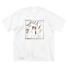 RIRIのメイク道具 ビッグシルエットTシャツ