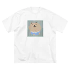 Bunshopの爽やかくまちゃん2 ビッグシルエットTシャツ