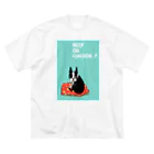 館尾冽のBEEF OR CHICKEN ? Big T-Shirt