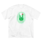 けちゃっぷごはんのお店のメロンクリームソーダあざらし（背景あり） Big T-Shirt