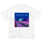 YASUHIRO DESIGNのNIGHT CITY POP ビッグシルエットTシャツ