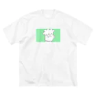 ぉんぉんぉんらいんしょっぷのさわやかビールくん ビッグシルエットTシャツ