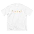 cotton-berry-pancakeのあまいくだもの ビッグシルエットTシャツ