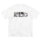 きつねきこゆくん(SYACHI)。のドロップ×トリッパーの三人 Big T-Shirt