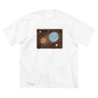 咲(saki)の宇宙 ビッグシルエットTシャツ