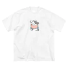 イラスト兄弟のうっしゃー ビッグシルエットTシャツ