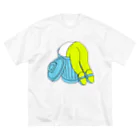 OKAMEのゴミ箱くん ビッグシルエットTシャツ