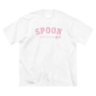 LONESOME TYPE ススのSPOON (PINK) Big T-Shirt