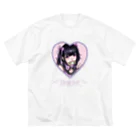 A製薬🍭の♡狡猾少女♡ ビッグシルエットTシャツ