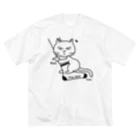 mkumakumaのstay with me ビッグシルエットTシャツ