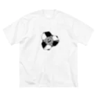 てけてけ屋【teketekeya】のシンプル幾何学模様 ビッグシルエットTシャツ