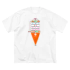 よシまるシンのhard_and_soft ビッグシルエットTシャツ