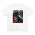 マイペースカフェのKenMatsuo　ドローイング　❸ Big T-Shirt