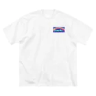 ハワイスタイルクラブの〔Back Print〕 Hawaiian monument ビッグシルエットTシャツ