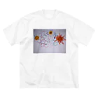 tomozou15の夏の月と太陽☀️ ビッグシルエットTシャツ