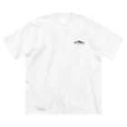 MRFC OFFICIAL GOODSの鯵釣る？Black logo Big T-Shirt