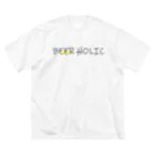 BEER ADDICT(ビール中毒）のBEER HOLIC ビッグシルエットTシャツ