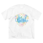 Love＆PeaceのLove＆Peace大人用ロゴ Big T-Shirt