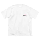 エキサイティングファクトリーのただいまハートがそちらに向かいます ビッグシルエットTシャツ