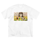 moon333Starry☆Skyのタンポポ⭐綿毛　花言葉:真心をこめた愛 Big T-Shirt