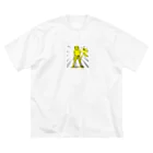 長谷川優貴（クレオパトラ/エンニュイ/CHARA DE）のふつうの人間くん ビッグシルエットTシャツ