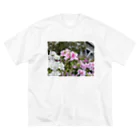 °だるまの花 ビッグシルエットTシャツ