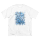 GALACTIC REBELの青い爆発 Big T-Shirt