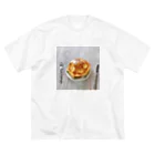 野菜スープの実家のホットケーキ ビッグシルエットTシャツ