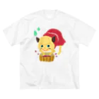 おばけ商店のおばけTシャツ＜でっかい小豆洗い＞ ビッグシルエットTシャツ