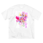 CHAPLET／あおやまゆうの「Serendipity」 Tシャツ Big T-Shirt