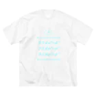 CHUNのライスバード　青 Big T-Shirt