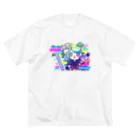 ちゃみする*SaaMinajのヤホイミガール ビッグシルエットTシャツ