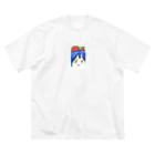 ズンドコベロンチョのむむ ビッグシルエットTシャツ