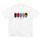 ひのいろ研究室　購買部のpopsicle ビッグシルエットTシャツ