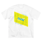 Design 784のGAHAK（画伯） SERIES - FOX ビッグシルエットTシャツ