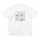 nsnのCHIPS ビッグシルエットTシャツ