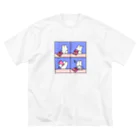 nsnのCHIPS ビッグシルエットTシャツ