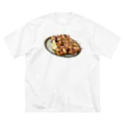 BRZの焼き鳥 ビッグシルエットTシャツ