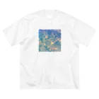 Briseのアルコールインクアート 海 Big T-Shirt