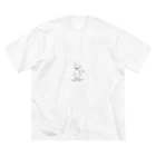 KAKANAI・ASHIのスケボー探偵くん ビッグシルエットTシャツ