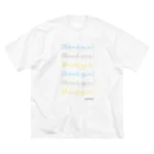 ReeminDesignのThankyou!-003 ビッグシルエットTシャツ