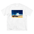 hiro'sの車と飛行機 ビッグシルエットTシャツ