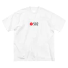 Koukichi_Tのお店の❌502エラー Bad Gateway ビッグシルエットTシャツ